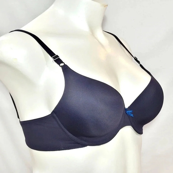 34D Maidenform 5701 Self Expressions T-Shirt UW Bra Black NWT - Picture 2 of 3